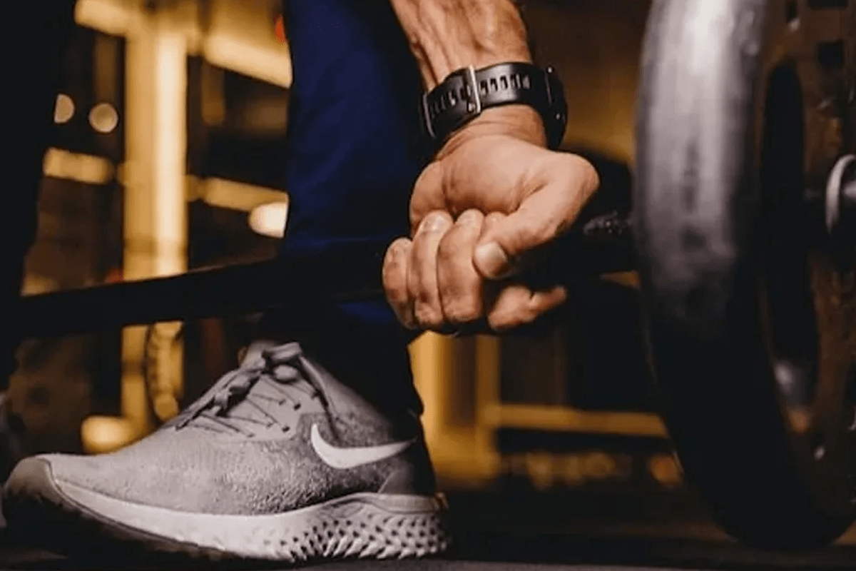 תוספי אשווגנדה לשיפור ביצועים גופניים והתמודדות עם סטרס – תמונה של אימון כוח בחדר כושר