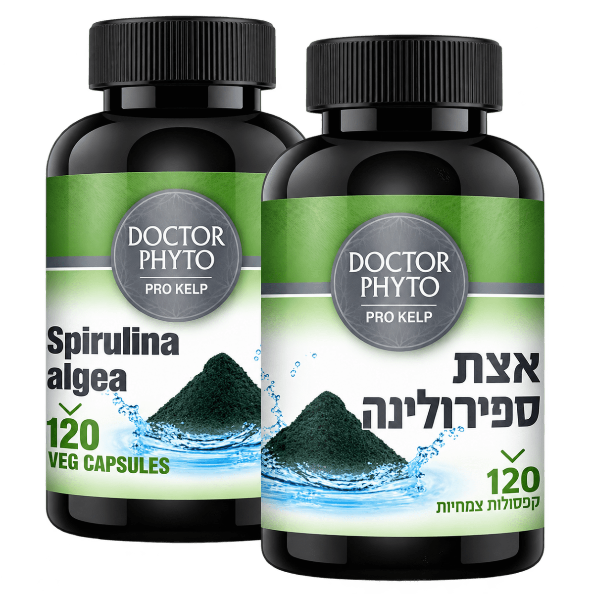 אצת ספירולינה – קפסולות